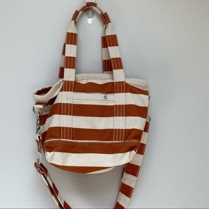Lou & Grey mini rugby striped crossbody